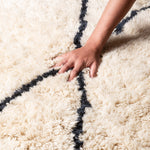Paths - Luxury Shag Moroccan Rug
