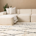 Paths - Luxury Shag Moroccan Rug