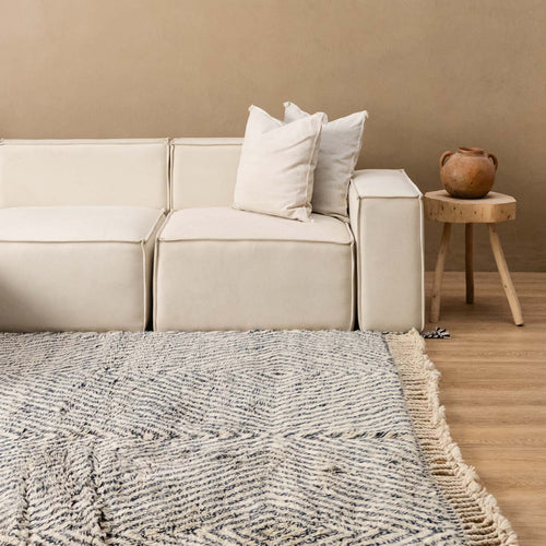 Wood cores - Luxury Shag Moroccan Rug