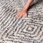 Wood cores - Luxury Shag Moroccan Rug