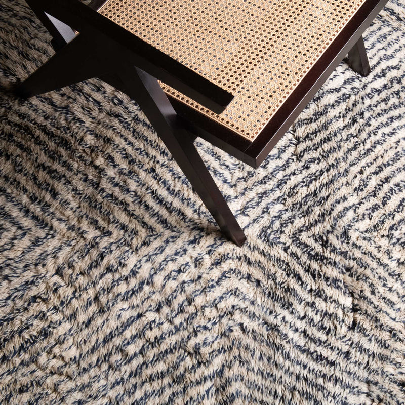 Wood cores - Luxury Shag Moroccan Rug