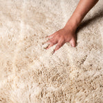 Desert sands - Luxury Shag Moroccan Runner Rug