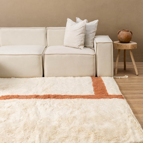 Peaceful path - luxury beni mrirt rug