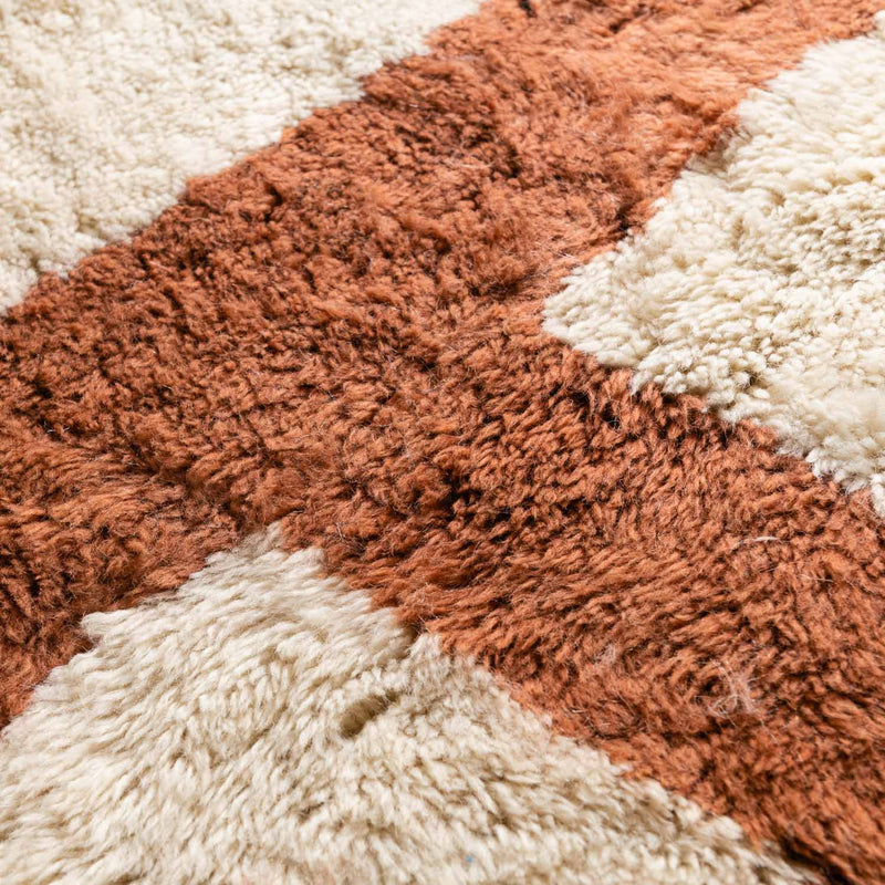 Peaceful path - luxury beni mrirt rug