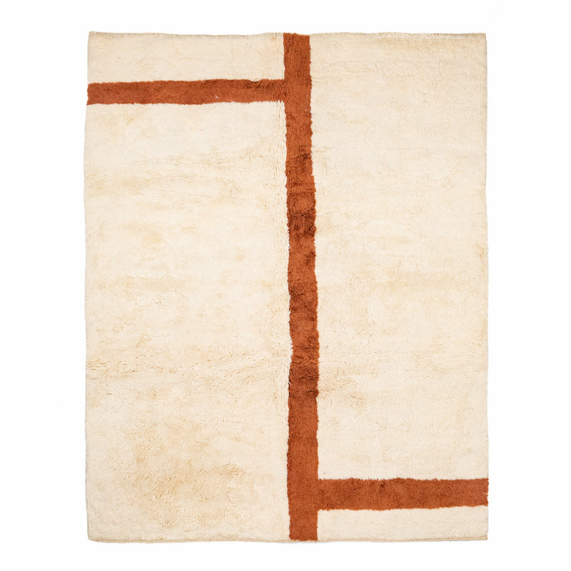 Peaceful path - luxury beni mrirt rug
