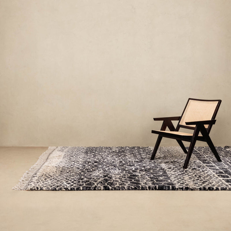 Black Mamba - Luxury Shag Moroccan Rug