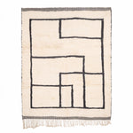 Unbalanced Ratio - Luxury Shag Moroccan Rug