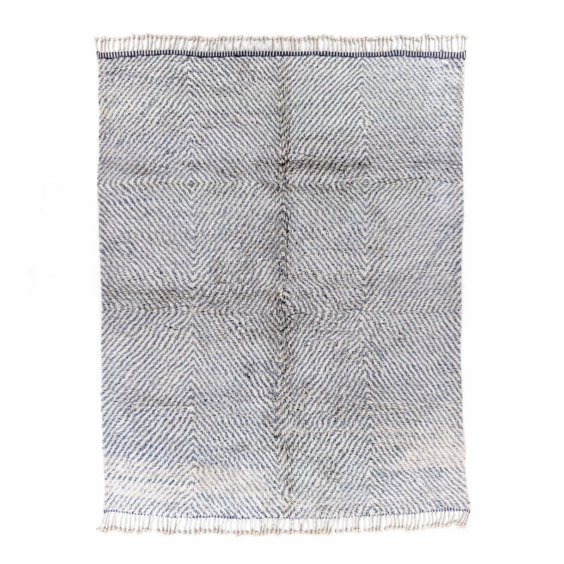 Blue Diamond - Luxury Shag Moroccan Rug