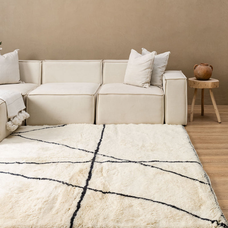 Ketta - Luxury Shag Moroccan Rug