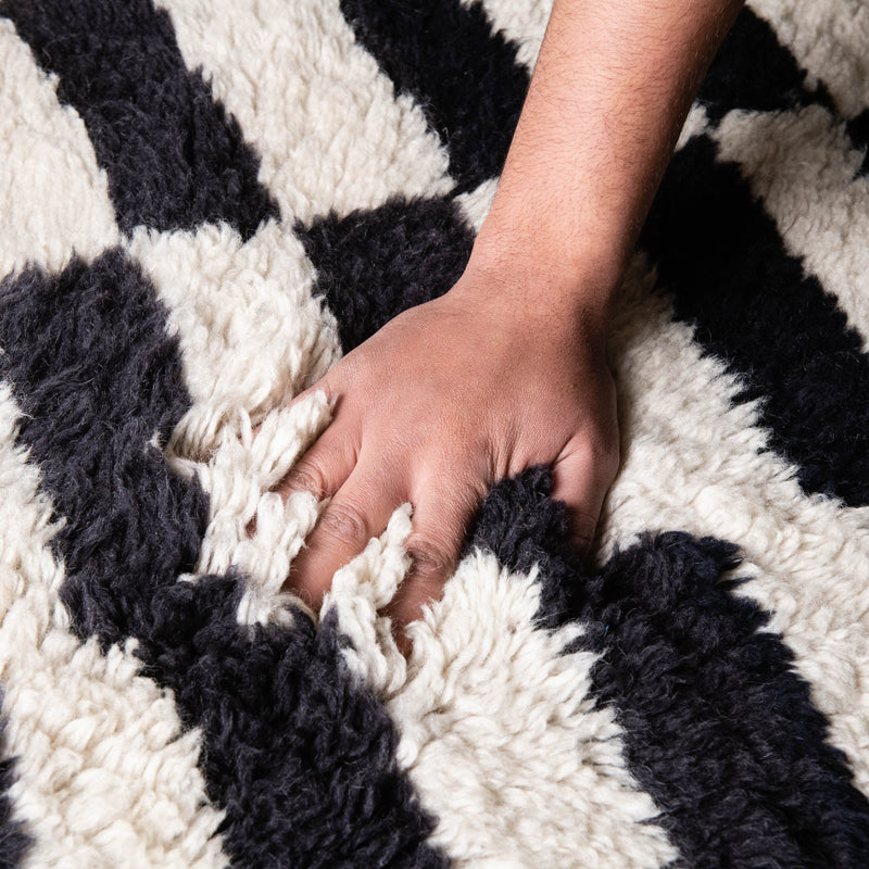 Piano - Luxury Shag Moroccan Runner Rug