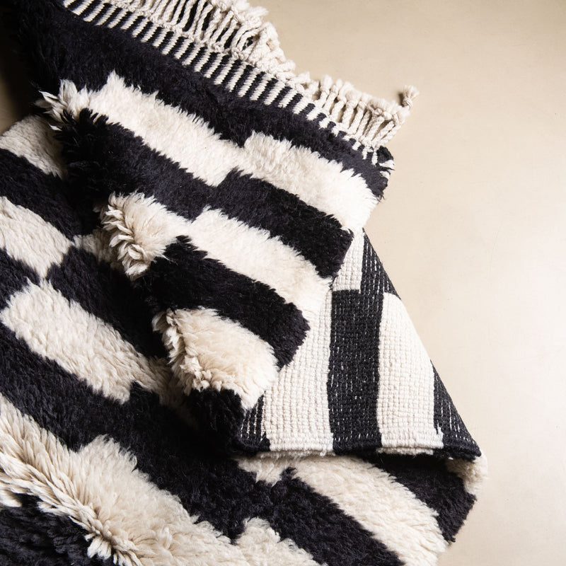 Piano - Luxury Shag Moroccan Runner Rug