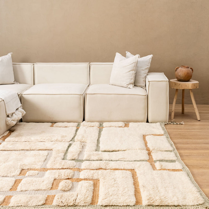 Intersections - luxury beni mrirt rug