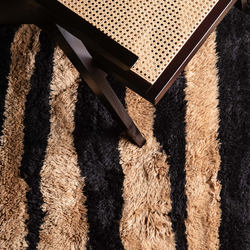 Wild Stripes - luxury beni mrirt rug