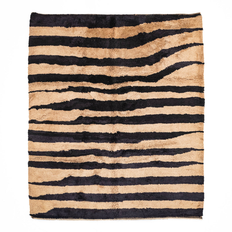 Wild Stripes - luxury beni mrirt rug