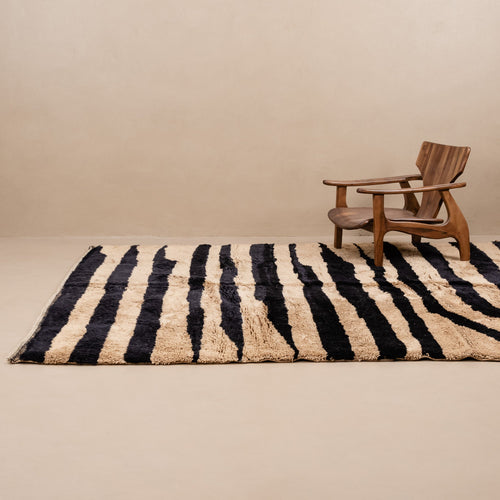 Wild Stripes - luxury beni mrirt rug