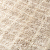 Sandy Gridlines - Luxury Shag Moroccan Rug