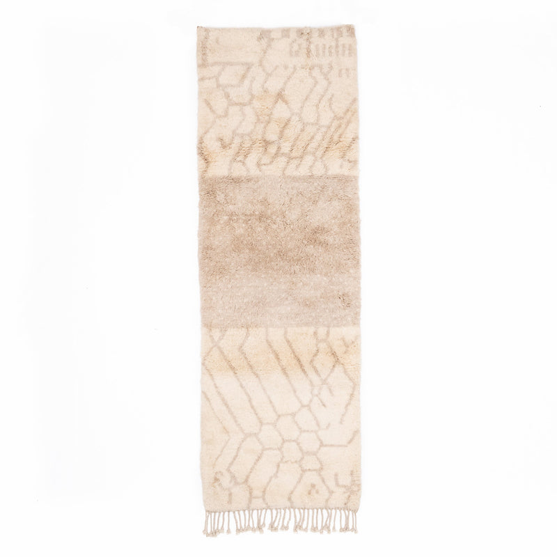 Rivers Path - Luxury Shag Moroccan Runner Rug