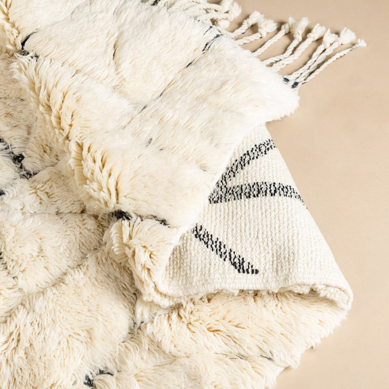 Fragmented Memories - Luxury Shag Moroccan Rug