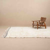Melodic Monochrome - Luxury Shag Moroccan Rug