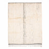 Melodic Monochrome - Luxury Shag Moroccan Rug