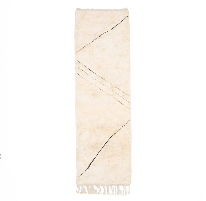 Samar - Luxury Shag Moroccan Runner Rug