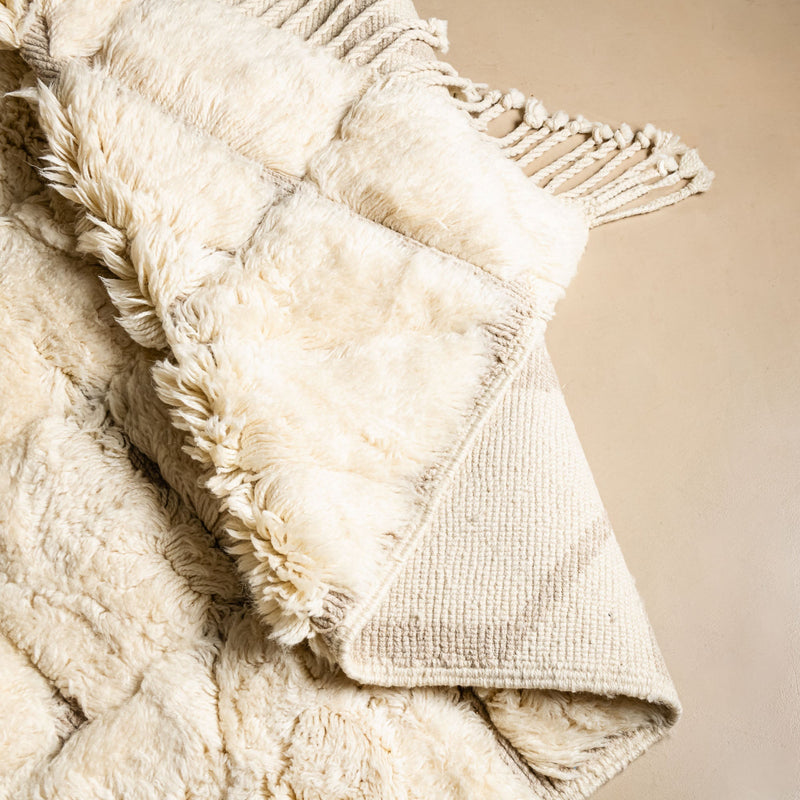 Labyrinthine Dreams - Luxury Shag Moroccan Rug