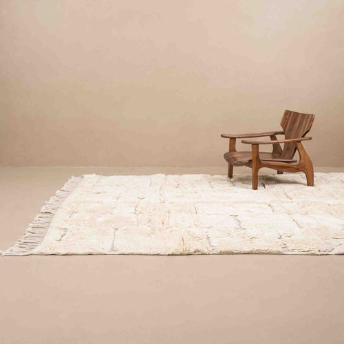Labyrinthine Dreams - Luxury Shag Moroccan Rug