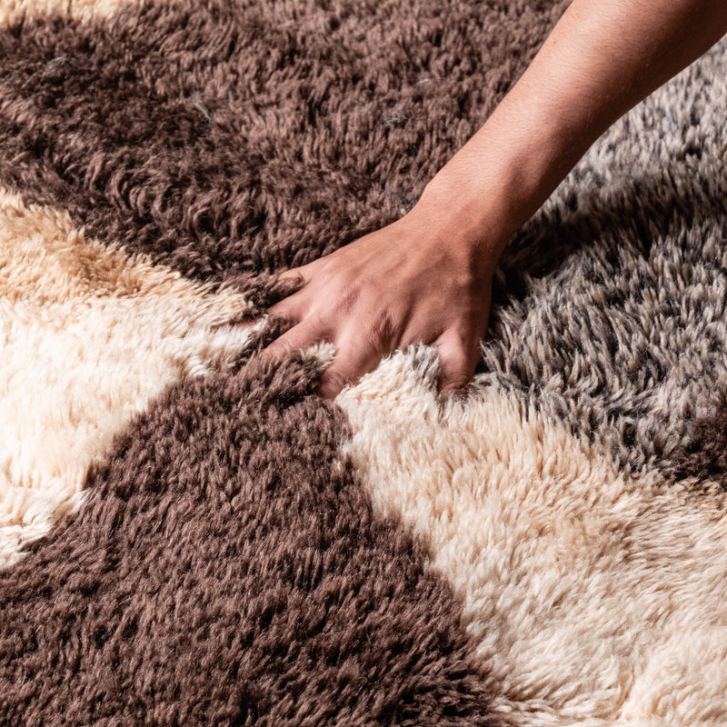 Equilibrium - Luxury Shag Moroccan Rug