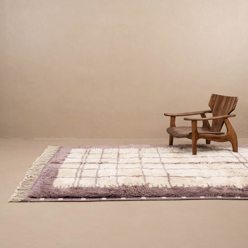 Regal Romance - luxury beni mrirt rug