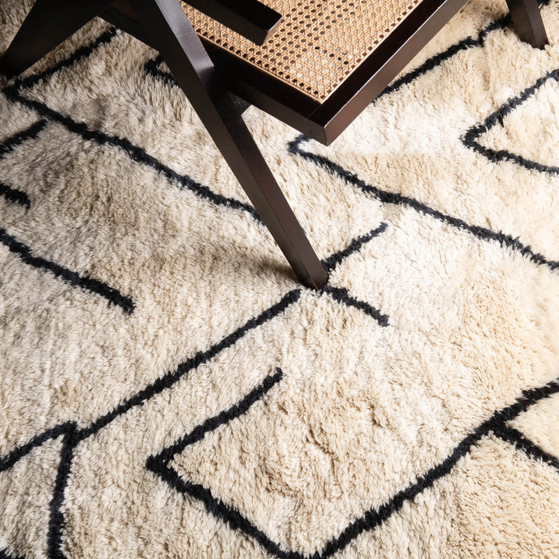 Atlas Mountains - Luxury Shag Moroccan Rug