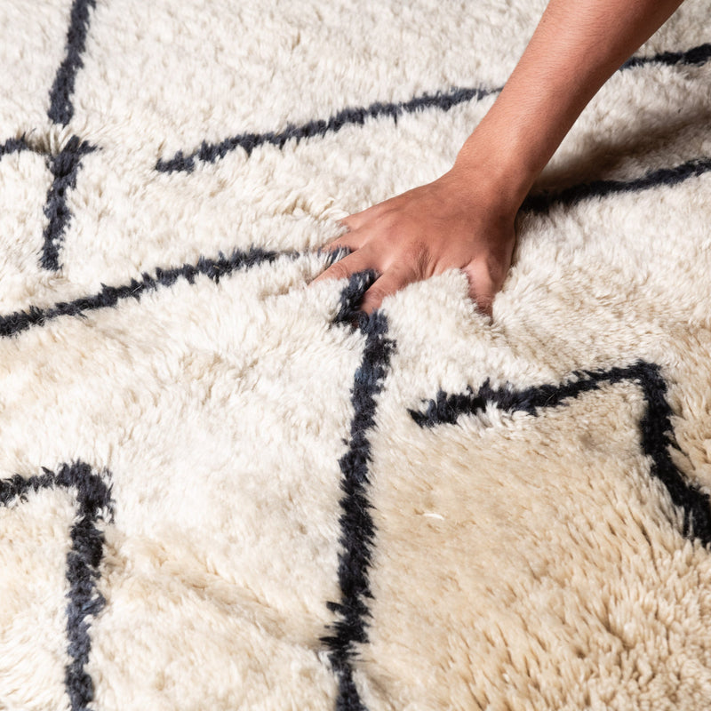 Atlas Mountains - Luxury Shag Moroccan Rug