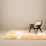 Sunlit Mosaic - luxury beni mrirt rug