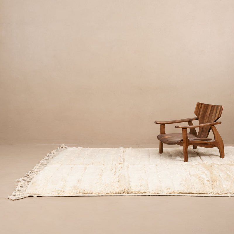 Serene Horizon - Luxury Shag Moroccan Rug