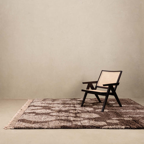 Mocha Melody - Luxury Shag Moroccan Rug
