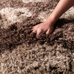 Mocha Melody - Luxury Shag Moroccan Rug