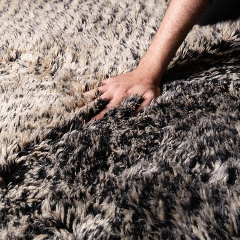 Moonlit Stripes - Luxury Beni Mrirt Rug