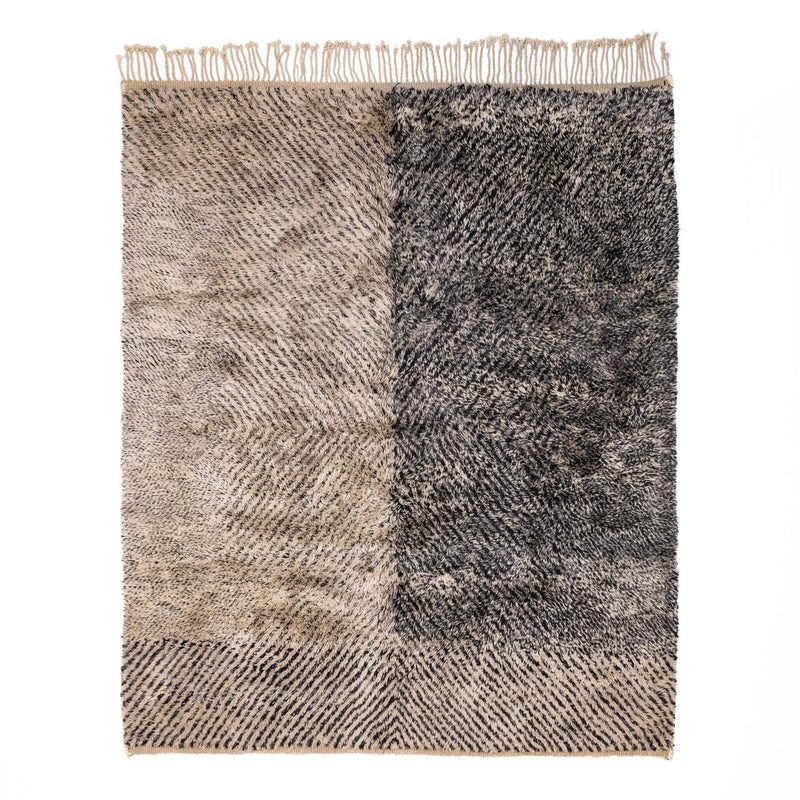 Moonlit Stripes - Luxury Beni Mrirt Rug