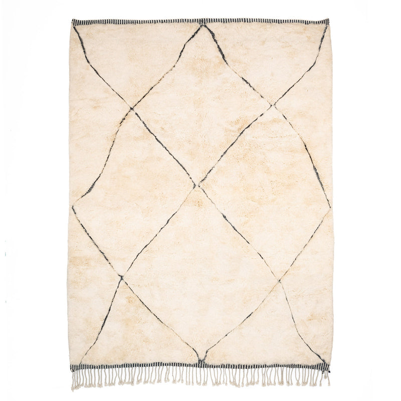 Magic Diamonds - Luxury Shag Moroccan Rug