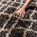 Dark Emperador - Luxury Shag Moroccan Rug