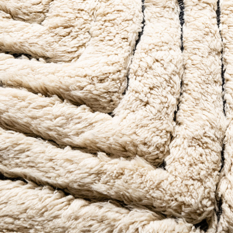 Ripples - Luxury Shag Moroccan Rug