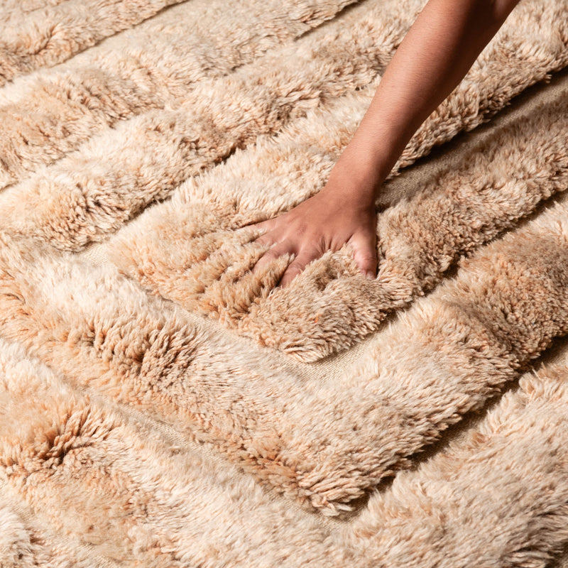 Soft Elegance - Luxury Shag Moroccan Rug