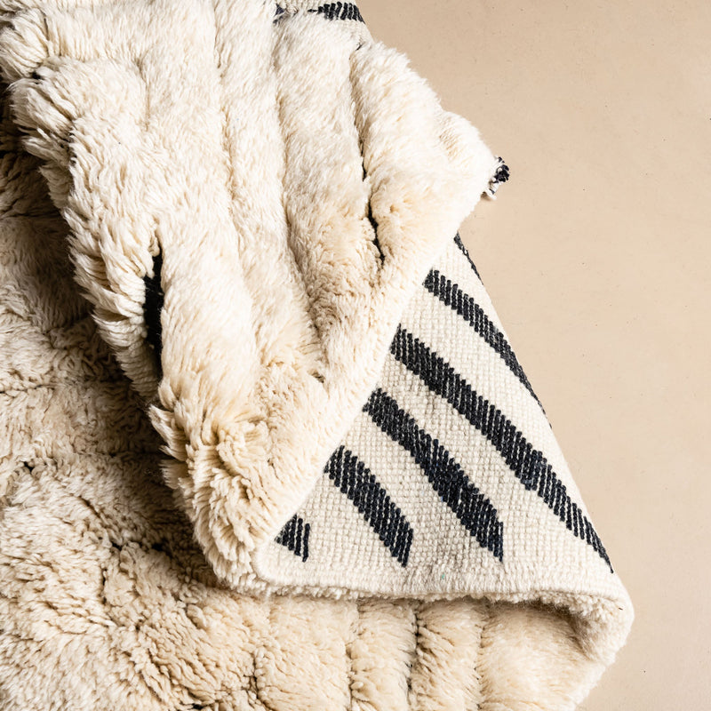 Ripples - Luxury Shag Moroccan Rug