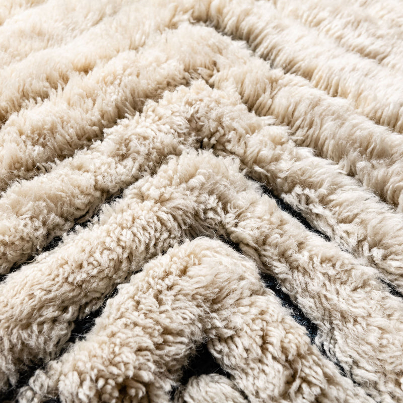 Ripples - Luxury Shag Moroccan Rug
