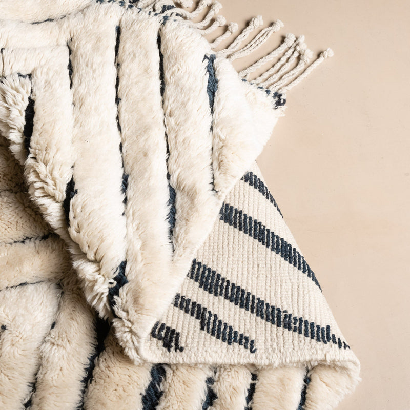 Ripples - Luxury Shag Moroccan Rug