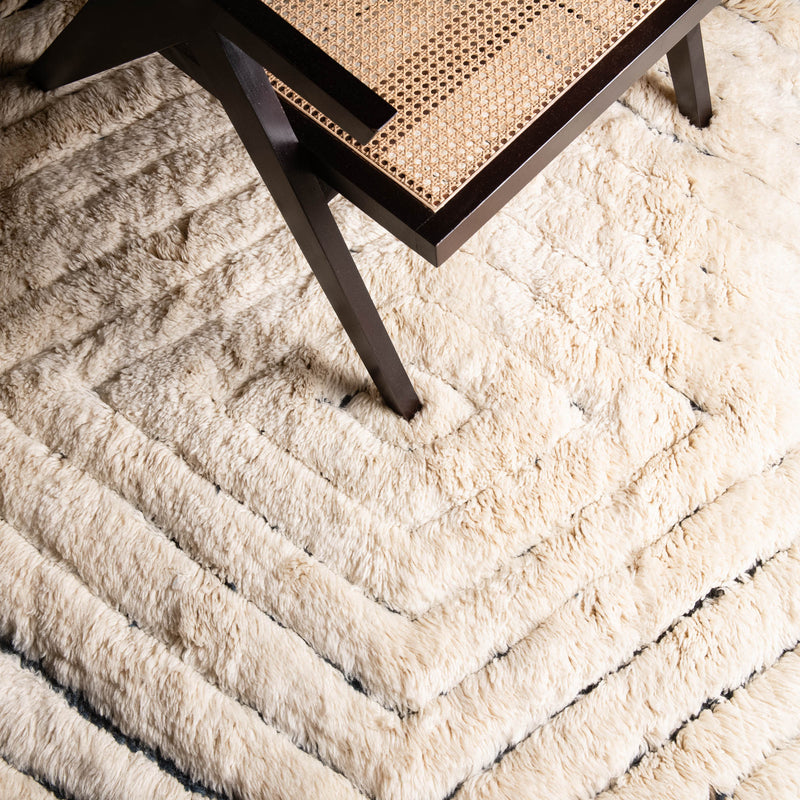Ripples - Luxury Shag Moroccan Rug
