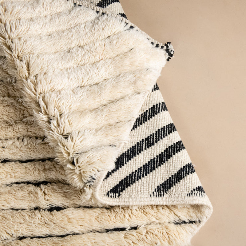Sanae - Luxury Shag Moroccan Rug