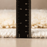 Displaced Mountains - Luxury Shag Moroccan Rug