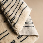 Metro Lines - Luxury Shag Moroccan Rug
