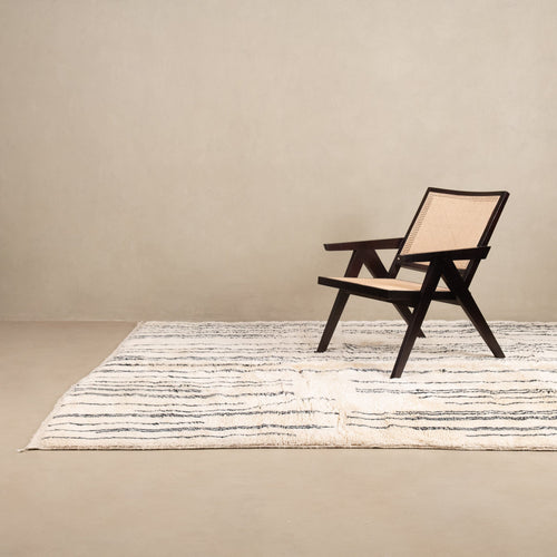 Metro Lines - Luxury Shag Moroccan Rug