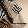 Crossing Lines - luxury beni mrirt rug